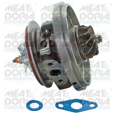Core assembly, turbocharger